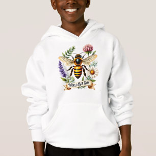 Artistic World Bee Day Illustration with Honeybee