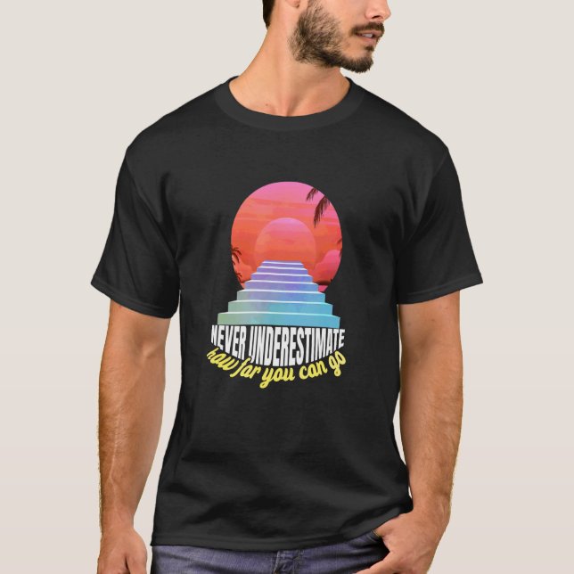 Artistically Hustling Pleasant Quote T-Shirt (Front)