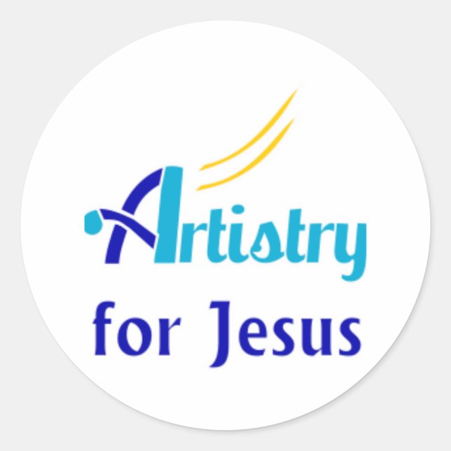 Artistry For Jesus Stickers (Front)