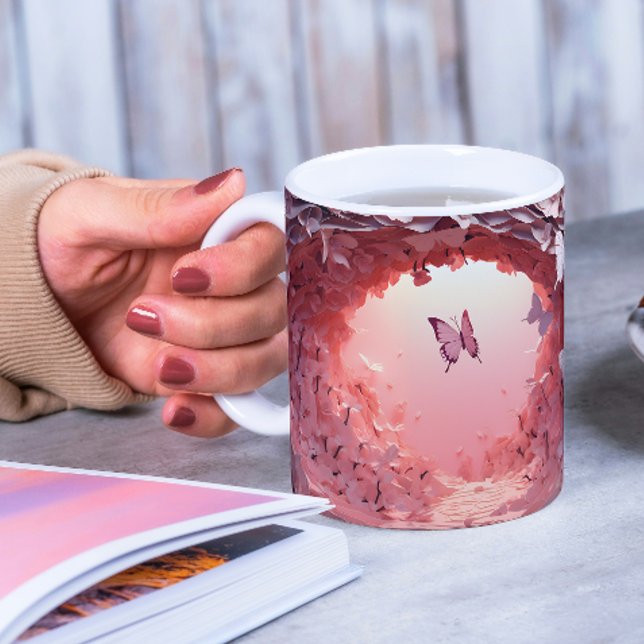 Artistry in Your Hand: The 3D Butterfly Coffee Mug (Creator Uploaded)