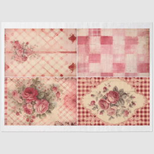 Artists and Crafters Large Valentine Backgrounds Tissue Paper