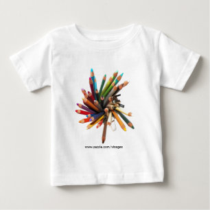 Artists Coloured Oil Pencils Baby T-Shirt