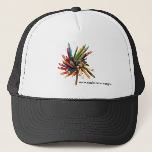 Artists Coloured Oil Pencils Trucker Hat