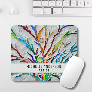 Artist's Colourful Mouse Pad