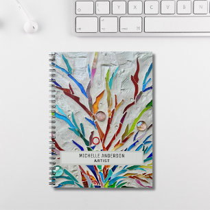 Artist's Colourful  Notebook