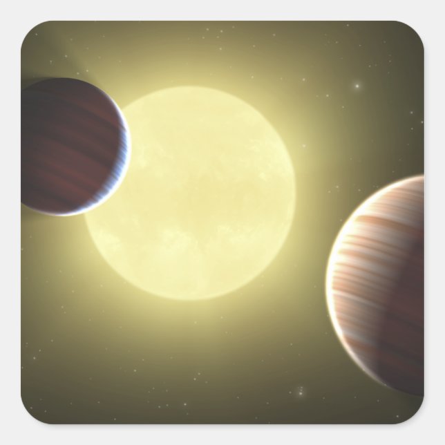 Artist's concept 2 square sticker (Front)