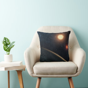 Artist's Concept Illustrating Kepler-16b. Cushion