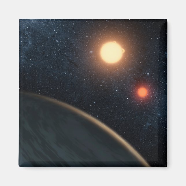 Artist's Concept Illustrating Kepler-16b. Magnet (Front)