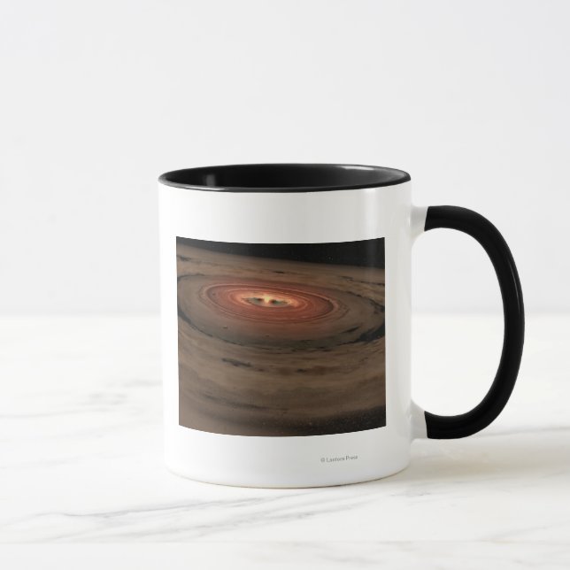 Artist's concept Mini Solar System in the Making Mug (Right)