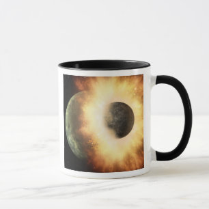 Artist's concept of a celestial body mug