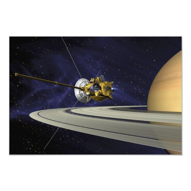 Artists concept of Cassini Photo Print (Front)