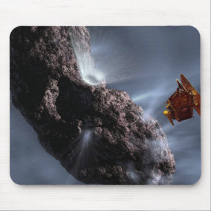 Artist's concept of Deep Impact's Encounter Mouse Pad