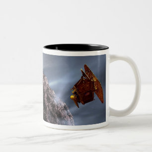 Artist's concept of Deep Impact's Encounter Two-Tone Coffee Mug