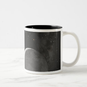 Artist's concept of Kuiper Belt object Two-Tone Coffee Mug