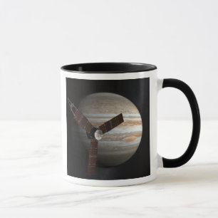 Artist's concept of the Juno spacecraft Mug