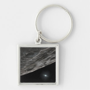 Artist's Conception of a Kuiper Belt Object Key Ring