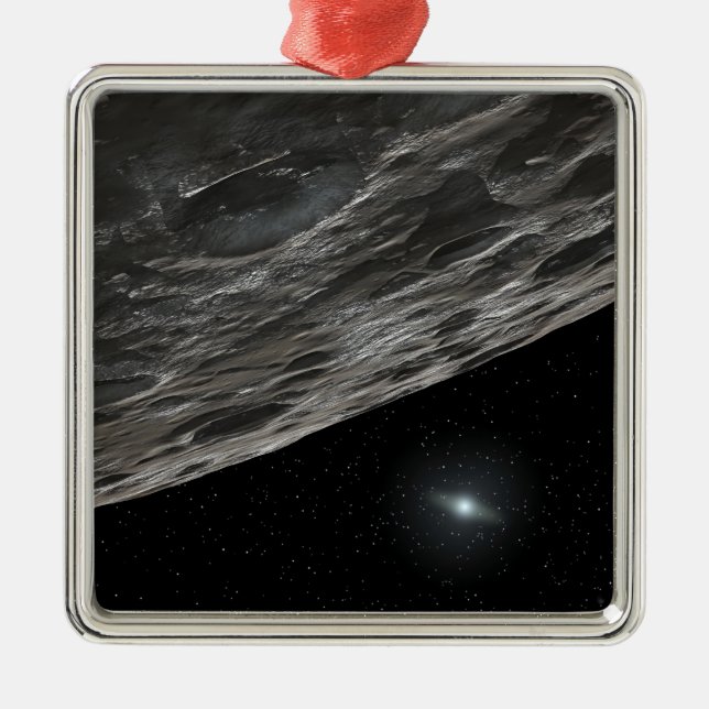 Artist's Conception of a Kuiper Belt Object Metal Ornament (Front)