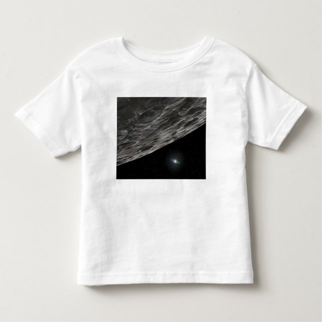 Artist's Conception of a Kuiper Belt Object Toddler T-Shirt (Front)