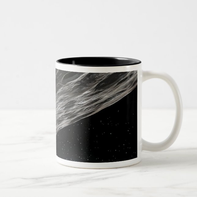 Artist's Conception of a Kuiper Belt Object Two-Tone Coffee Mug (Right)