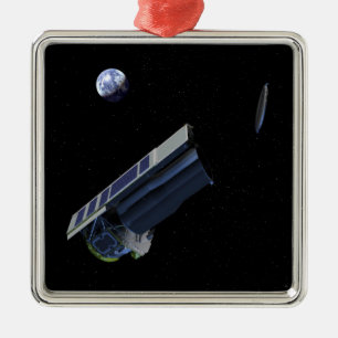 Artists conception of Spitzer Metal Tree Decoration