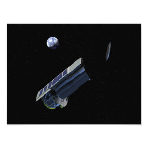 Artists conception of Spitzer Photo Print