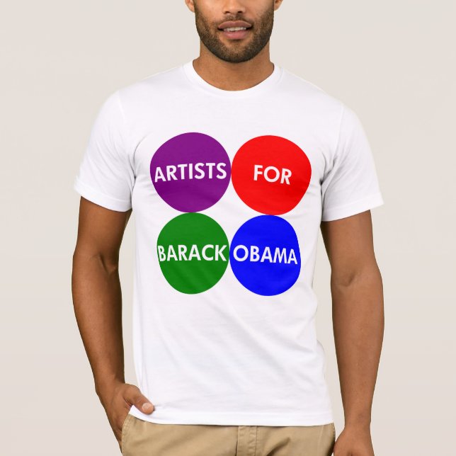 Artists for Obama 2012 T-Shirt (Front)