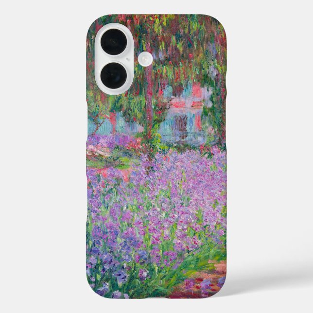 Artist's Garden at Giverny by Claude Monet Case-Mate iPhone Case (Back)