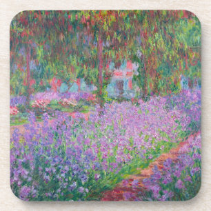 Artists Garden at Giverny by Claude Monet Coaster