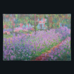 Artist's Garden at Giverny by Claude Monet Placemat<br><div class="desc">Artist's Garden at Giverny (1900) by Claude Monet is a vintage impressionist fine art nature painting featuring flowers in Claude Monet's gardens at his house in Giverny, France. About the artist: Claude Monet (1840-1926) was a founder of the French impressionist painting movement with most of his paintings being "en plein...</div>