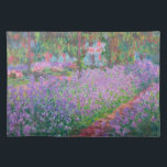Artist's Garden at Giverny by Claude Monet Placemat<br><div class="desc">Artist's Garden at Giverny (1900) by Claude Monet is a vintage impressionist fine art nature painting featuring flowers in Claude Monet's gardens at his house in Giverny, France. About the artist: Claude Monet (1840-1926) was a founder of the French impressionist painting movement with most of his paintings being "en plein...</div>