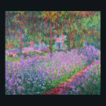 Artist's Garden at Giverny by Claude Monet Poster<br><div class="desc">Artist's Garden at Giverny (1900) by Claude Monet is a vintage impressionist fine art nature painting featuring flowers in Claude Monet's gardens at his house in Giverny, France. About the artist: Claude Monet (1840-1926) was a founder of the French impressionist painting movement with most of his paintings being "en plein...</div>