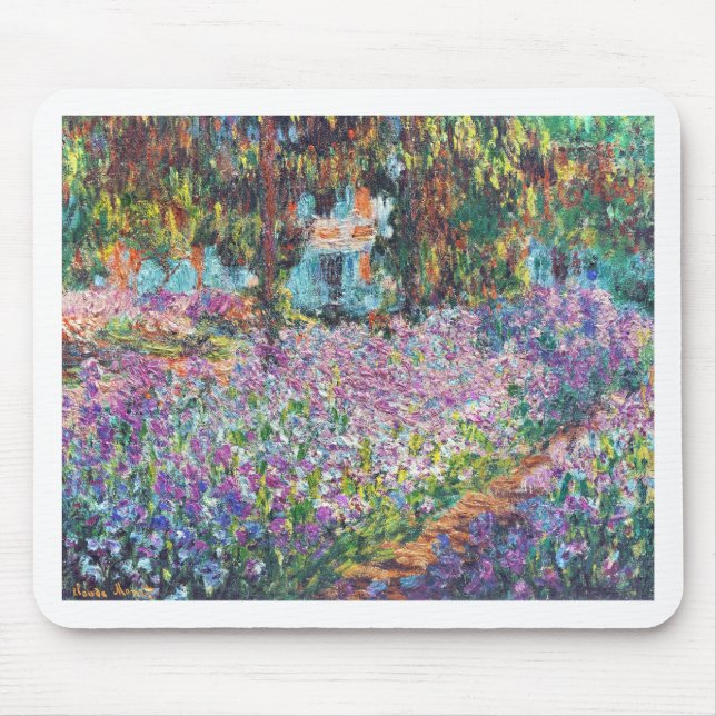 Artist's Garden Giverny Mouse Pad (Front)