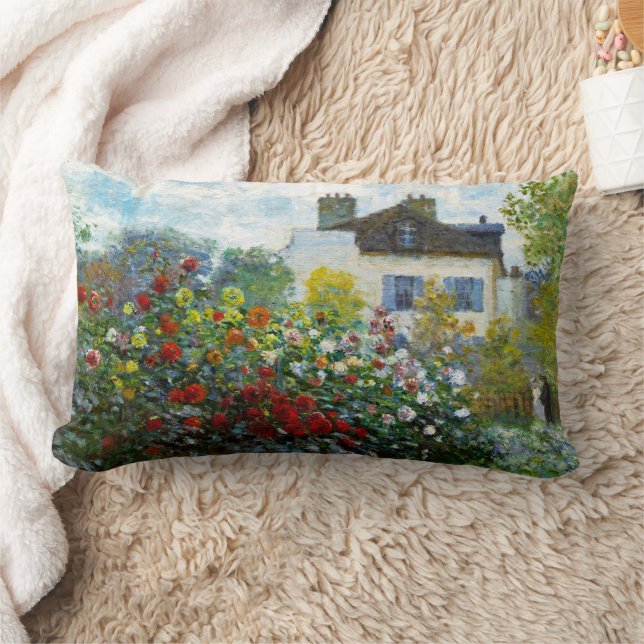 Artist's Garden  Lumbar Cushion (Blanket)