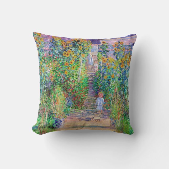 Artist's Garden, Monet Cushion (Front)