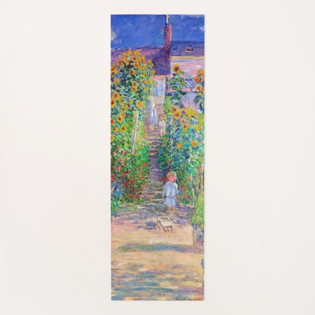 Artist's Garden, Monet Yoga Mat (Front)