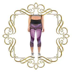 Artists Heart Unveiled Capri Leggings
