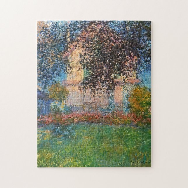 Artist's House in Argenteuil Monet Fine Art Jigsaw Puzzle (Vertical)