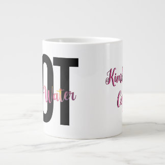 Artist's Humour, Coffee NOT Paint Water Funny  Large Coffee Mug