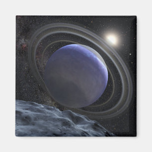 Artist's illustration magnet