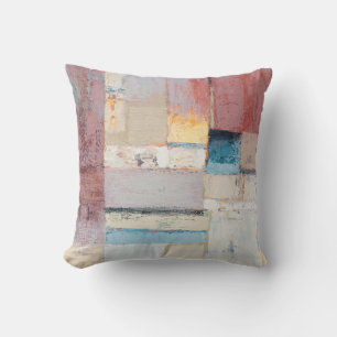 Artists oil paints multicolored closeup abstract b cushion