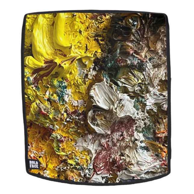Artist's palette #1 backpack (Removable Face)