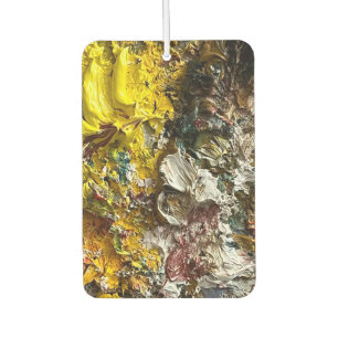 Artist's palette #1 car air freshener