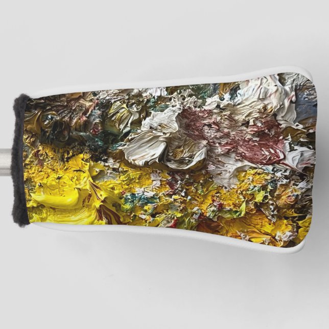 Artist's palette #1 golf head cover (Front)