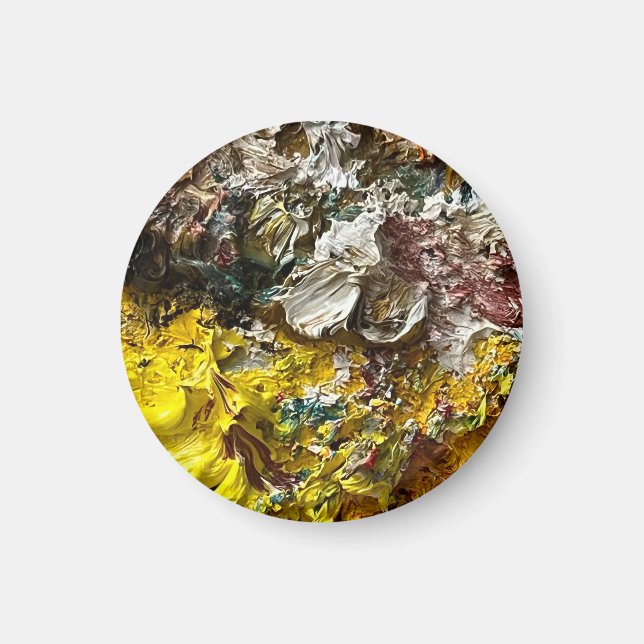 Artist's palette #1 magnet (Front)