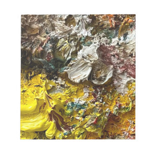 Artist's palette #1 notepad