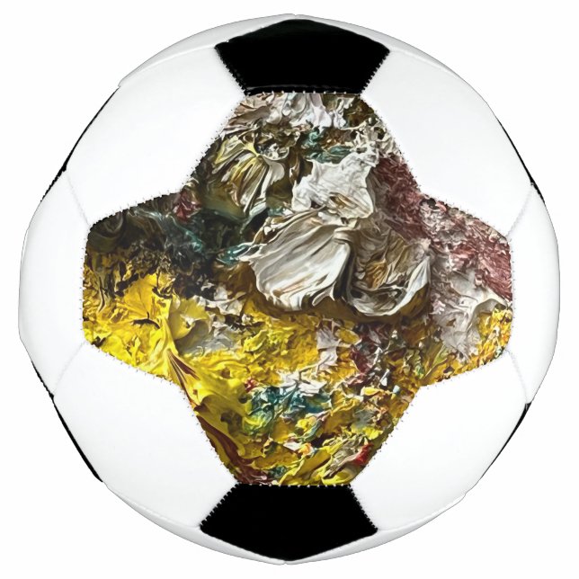 Artist's palette #1 soccer ball (Front)