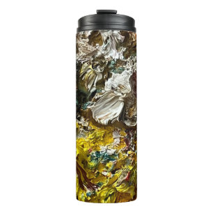 Artist's palette #1 thermal tumbler