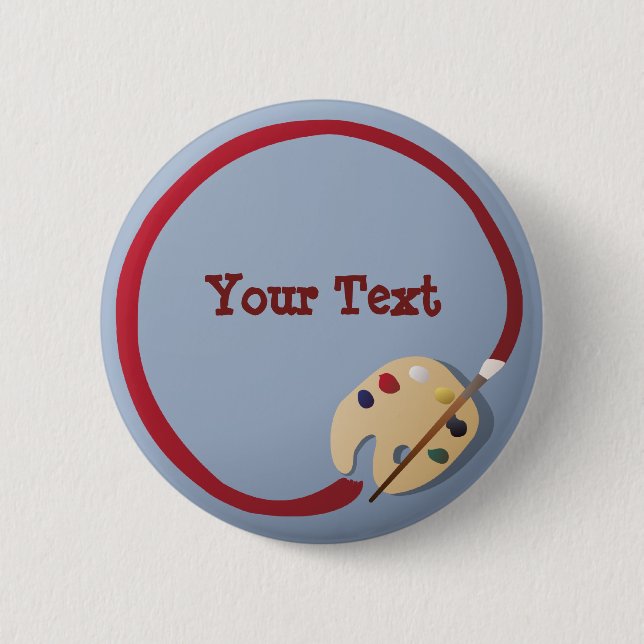 Artist's Palette Button (Front)