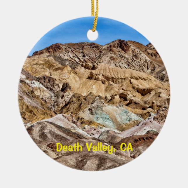 Artists Palette Ceramic Tree Decoration (Front)