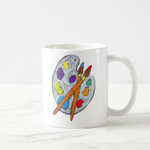 Artist's Palette Coffee Mug